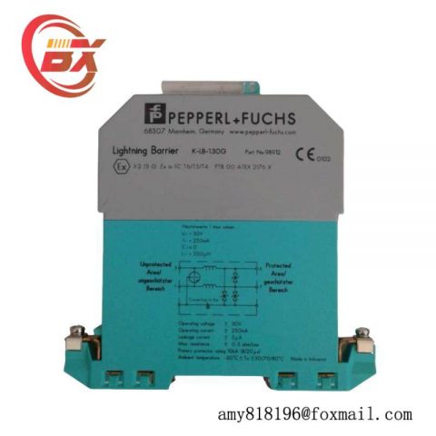 Pepperl Fuchs K-LB-1.30G Surge Protection Barrier: Advanced ESD Protection for Industrial Control Systems
