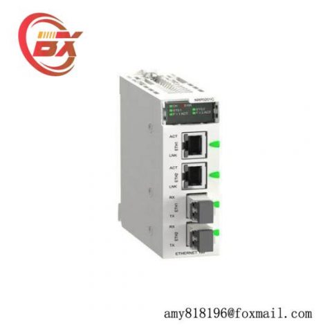 Schneider Electric BMXNRP0201 Fiber Optic Converter Module - Modicon M340 PLC Extension