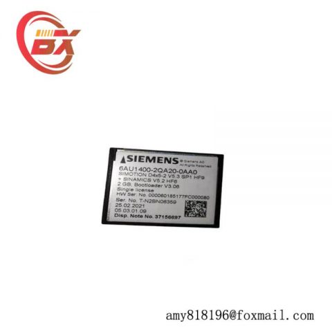 SIEMENS 6AU1400-2QA20-0AA0 Compact Flash Memory Module