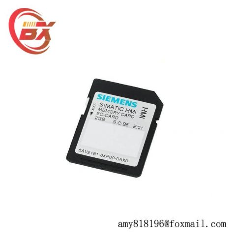 SIEMENS SIMATIC SD Memory Card 6AV2181-8XP00-0AX0: Industrial Control Innovation at Its Core
