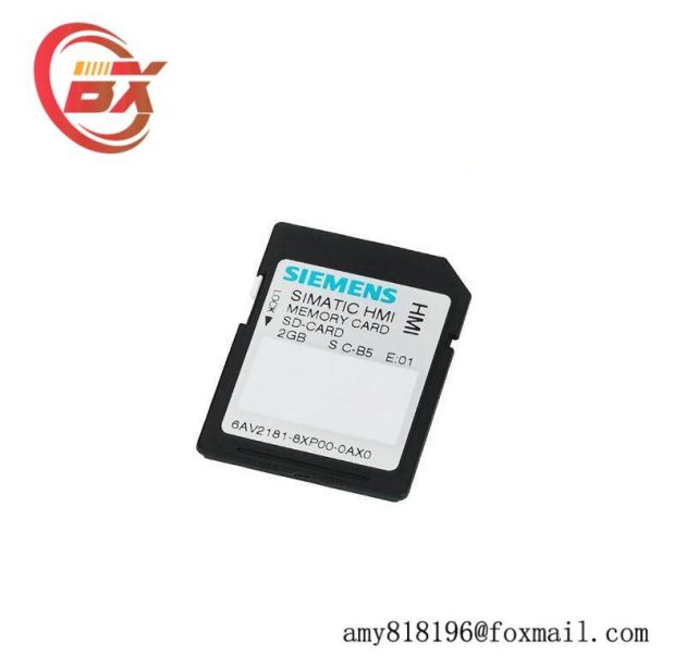 SIEMENS SIMATIC SD Memory Card 6AV2181-8XP00-0AX0: Industrial Control Innovation at Its Core