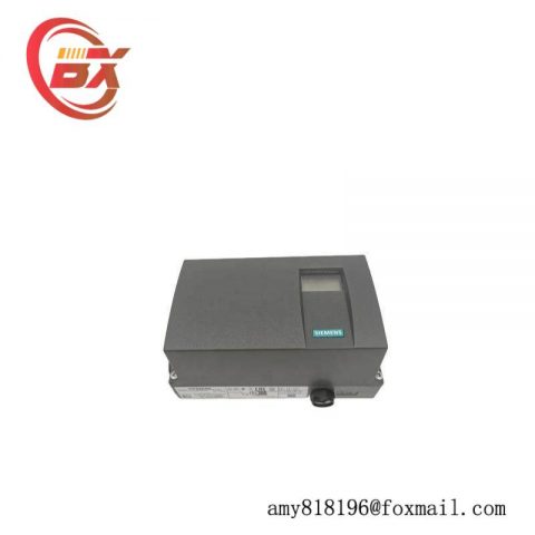 SIEMENS 6DR5010-0EG00-0AA0: Precision Control for Industry, Advanced Electropneumatic Positioner