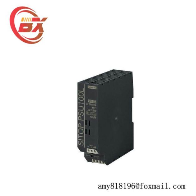 SIEMENS 6EP1332-1LB00: Robust Stabilized Power Supply Input for Industrial Automation