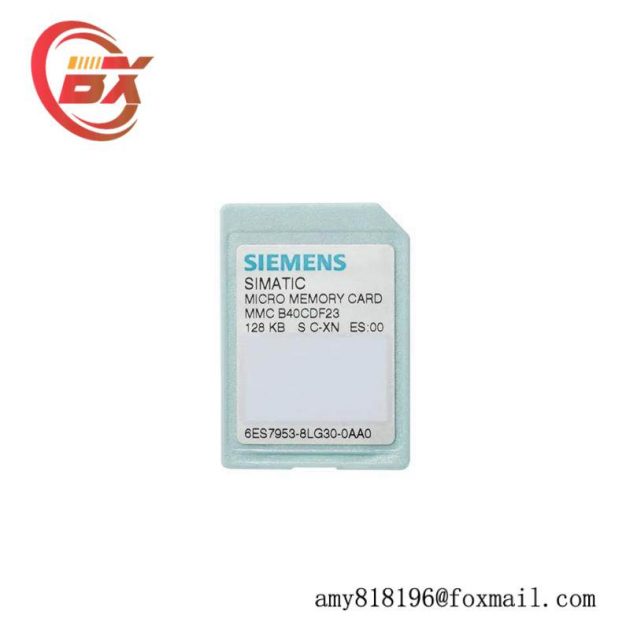 Siemens 6ES7953-8LG31-0AA0 Micro Memory Card: High Performance Storage Solution for Industrial Automation