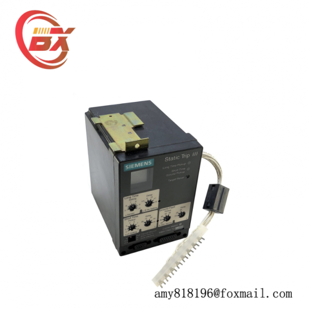 SIEMENS Static Trip III RMS-TSG-TZ-C: Advanced Power System Protection Module