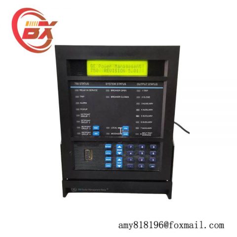 GE SR750-P5-G5-S5-HI-A20-R: High-Performance Feeder Management Relay for Industrial Control Systems