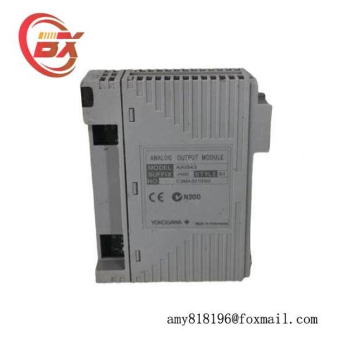 Yokogawa AA1543-H00-S1: Analog Output Module with HART for Enhanced Process Control
