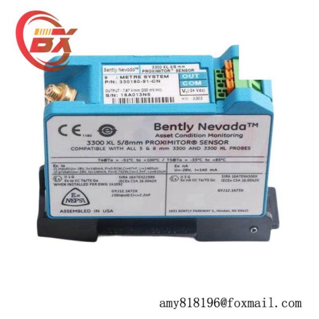 Bentley Nevada 330780-91-05 Proximity Sensor - Precise Measurement for Industrial Control