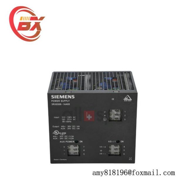 SIEMENS 3RX9306-1AA00: High-Performance AS-Interface Combi-Power Supply