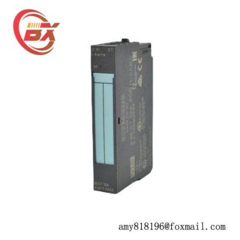 SIEMENS 6ES7134-4GB11-0AB0 Analog Input Module - Precise Data Acquisition for Industry Control