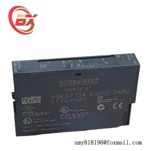 Siemens 6ES7134-4GB52-0AB0 Analog Input Module - Industrial Automation Innovation