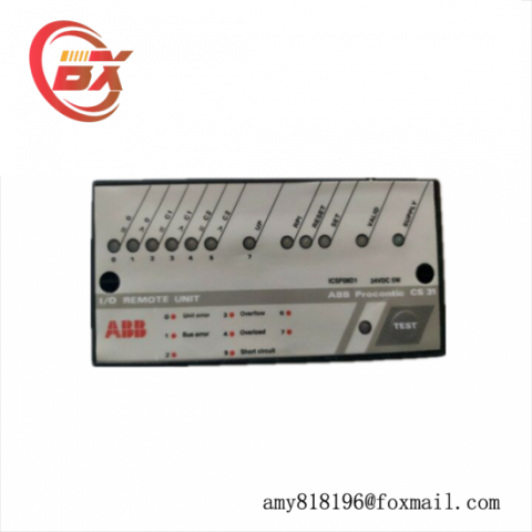 ABB ICSF08D1 Remote Unit - Industrial Automation Control Module