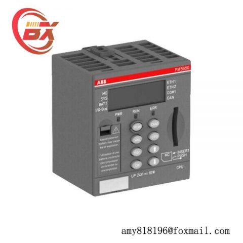 ABB PM5650-2ETH | High-Performance Central Processing Unit Module