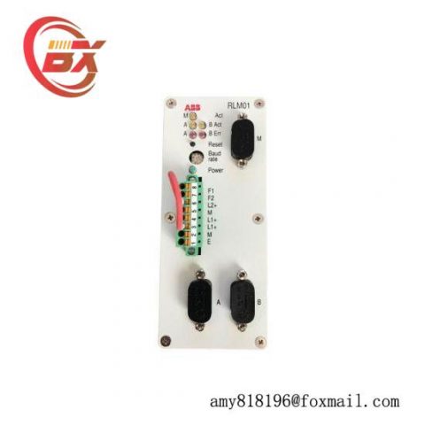ABB RLM01 Control Module for Enhanced Industrial Automation