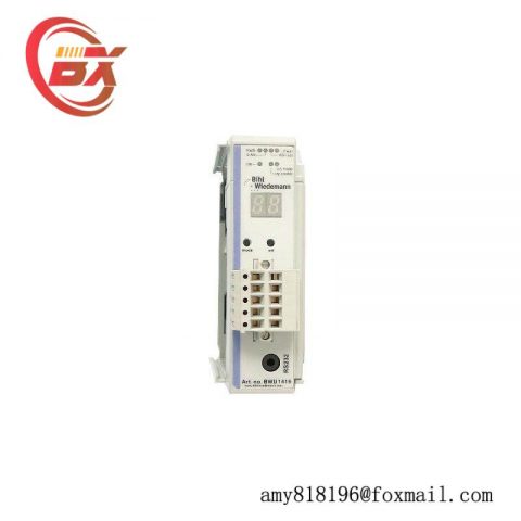 BIHL + WIEDEMANN BWU1840 / BWU1416 Interface Master Module, Designed for Advanced Control Systems