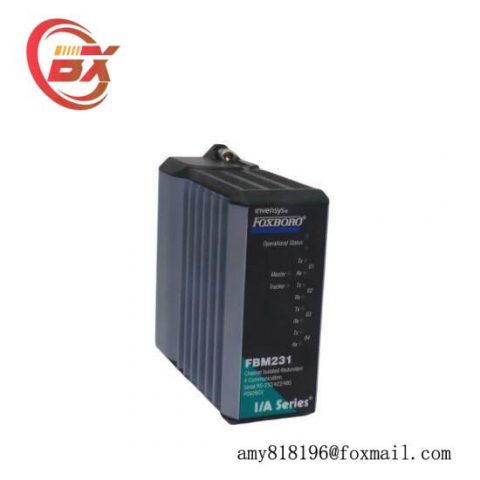 FOXBORO FBM231 P0926GV DCS Card Module - Precise Control for Industrial Automation
