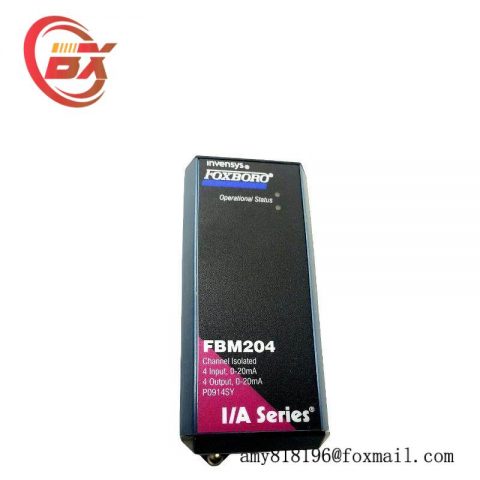 Foxboro FBM204 Interface Module - Industrial Control Module for Advanced Automation