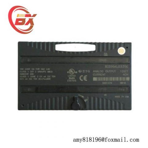 GE FANUC IC200ALG620 Analog Input I/O Module