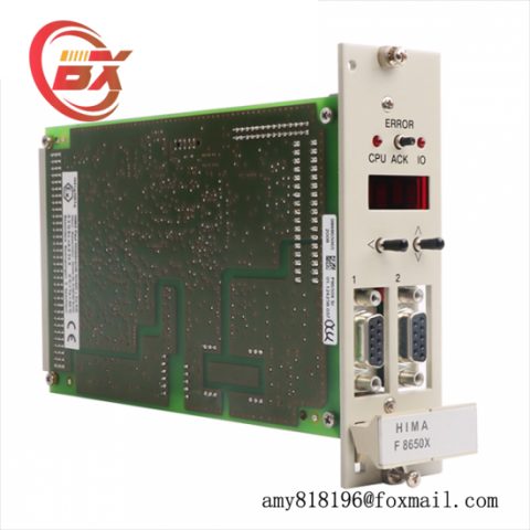 HIMA F8650X - Custom Processing Module for Industrial Automation