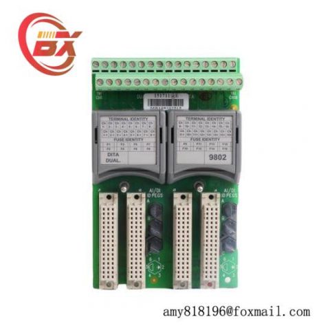 ICS Triplex T9802 AADvance: Digital Input TA, 16-Channel, Dual, Industrial Control Module