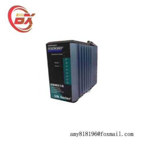 Invensys Foxboro FBM218 P0922VW Redundant Output Module: Industrial Control System Innovation