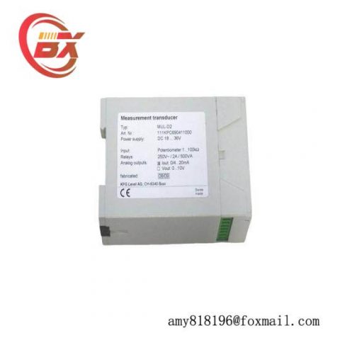 KFG LEVEL MUL-D2 Transducer, High-Precision Level Measurement Module