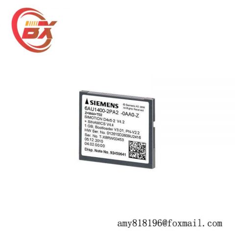 SIEMENS 6AU1400-2PA02-0AA0 1GB Compact Flash Card - Industrial Storage Solution