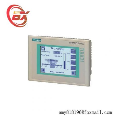 SIEMENS 6AV6 640-0CA11-0AX1 Touch Panel - Advanced HMI Solution for Industrial Automation