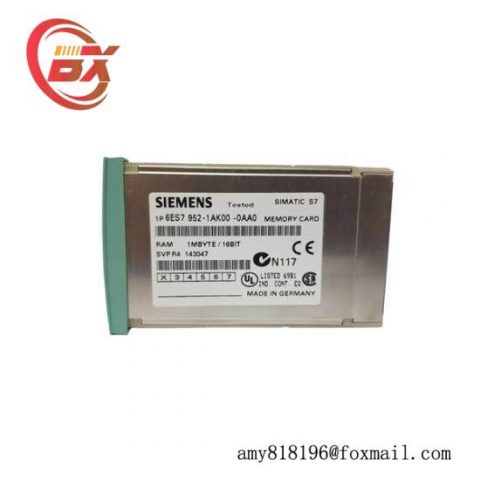 Siemens 6ES7952-1AK00-0AA0 RAM Memory Card for S7-400