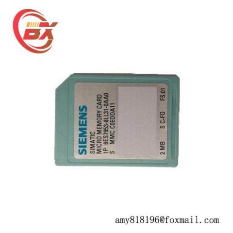 Siemens 6ES7953-8LL31-0AA0 Micro Memory Card for Industrial Control Solutions