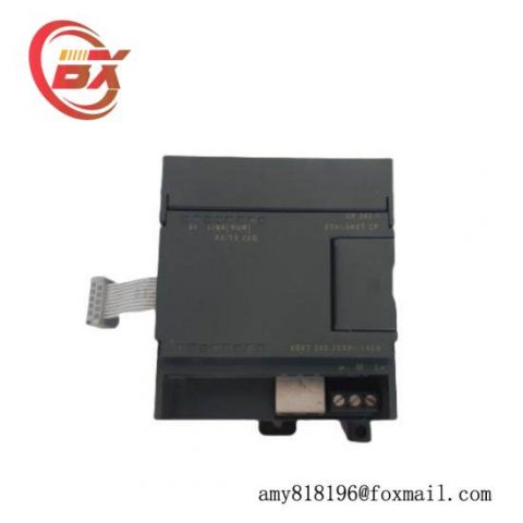 Siemens SIMATIC S7-22X Communication Processor 6GK7 243-1EX01-0XE0, Optimized for Industrial Ethernet Applications