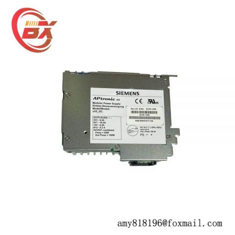 Siemens A5E30947477-H4 Industrial Power Supply