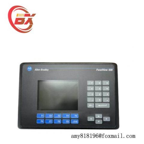 Allen-Bradley 2711-K6C16 PanelView 600 Color Keypad RS-232 (DF1) RS-232 Print AC
