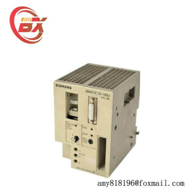 SIEMENS 6ES5100-8MA02 CPU 100: High-Performance Central Processing Unit for Industrial Automation
