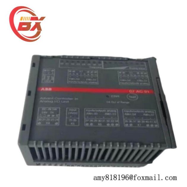 ABB GJR23657R1010 Analog Output Module: Advanced Control, Precision at Your Fingertips