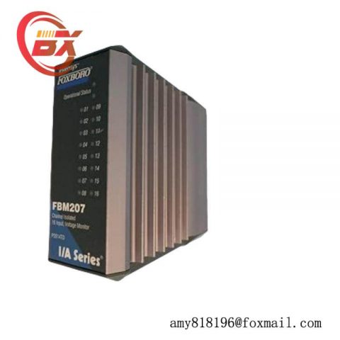 Foxboro FBM207 - P0914TD, Channel Isolated Monitor - Precision & Reliability in Industrial Control Solutions
