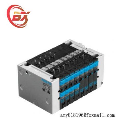 FESTO VL-5/3G-3/8-B 5/3 Way Solenoid Valve for Industrial Automation