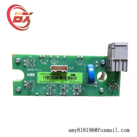 ABB 3ADT316400R0501 Excitation Module - Reliable Performance for Industrial Automation