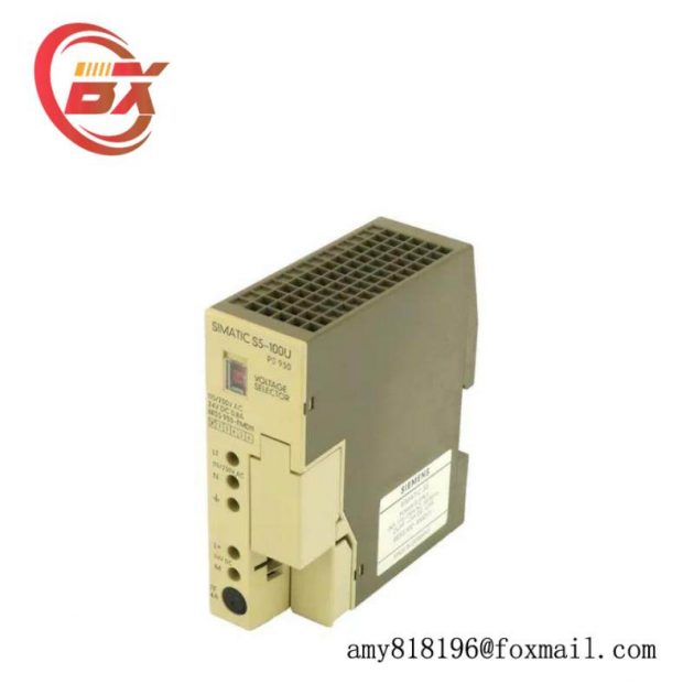SIEMENS 6ES5930-8MD11 Power Supply: Industrial-grade, High-efficiency, Reliable Energy Solution