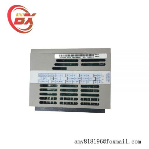Emerson IC660TBR101RR Genius Relay Output Module, Normally Open, 16 Circuits, Terminal Assembly Only