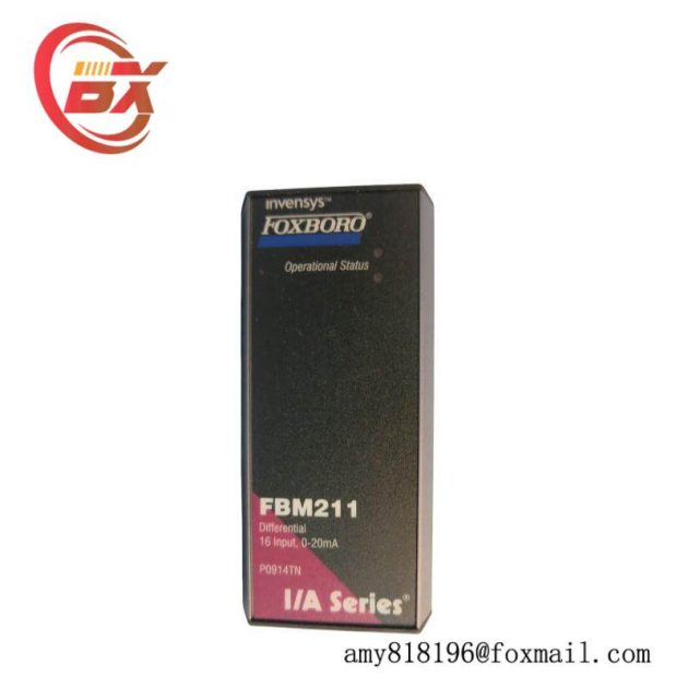 FOXBORO FBM201 Analog Input Module with FCM201 and Communication Cable