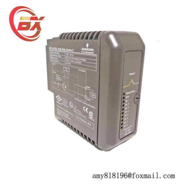 Emerson WST208H04 Industrial Control Module