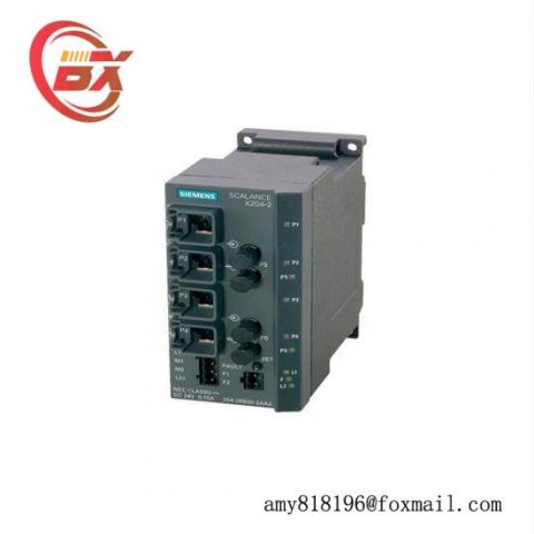 SIEMENS SCALANCE X204-2IE Switch - High-Performance Managed Ethernet Solution