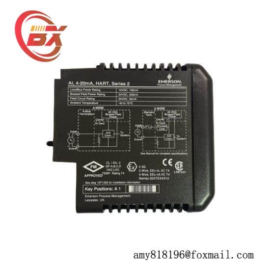 emerson_ve4003s2b2_deltav_analog_input_module.jpg Emerson IC660SLD025 Critical Control I/O Red Safety Label Kit for IC660BBD025 Genius I/O Modules